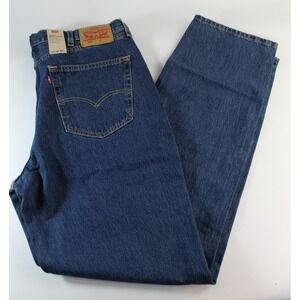 NEW Levi's 550 Relaxed Fit Tapered Leg Jeans Blue Big & Tall Size 40x36 NWT